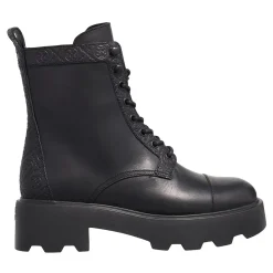 Tory Burch T Monogram Lug Ankle Boot 65Mm Perfect Black Stiefel