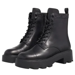 Tory Burch T Monogram Lug Ankle Boot 65Mm Perfect Black Stiefel