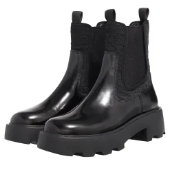 Tory Burch T Monogram Lug Chelsea Boot 65Mm Perfect Black Chelsea Boots