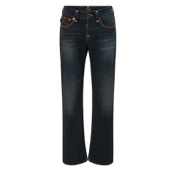 True Religion BILLY SUPER FLATLOCK FLP 34IN dunkel-blau Jeans