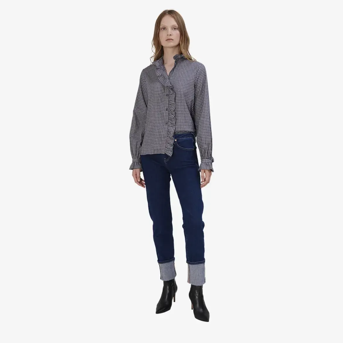 True Religion Bluse LIANA grau Bluse