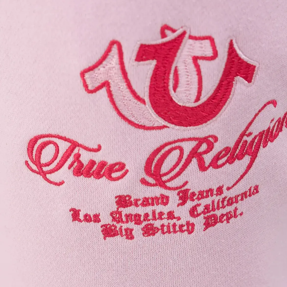 True Religion Flare Sweatpants rosa Jogginghose