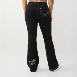 True Religion Flare Sweatpants schwarz Jogginghose