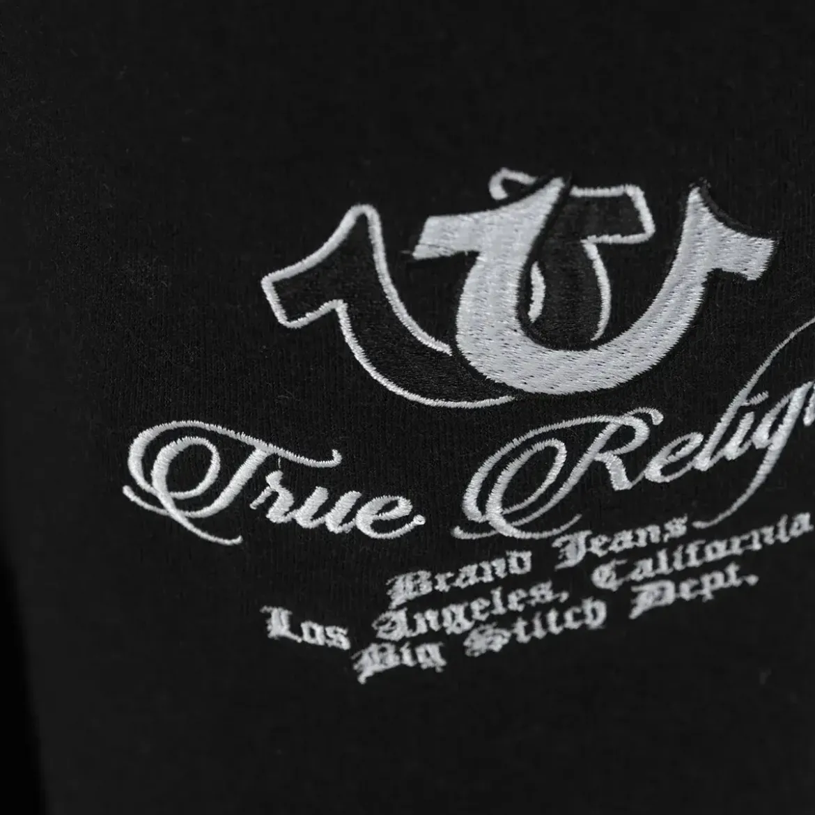 True Religion Flare Sweatpants schwarz Jogginghose