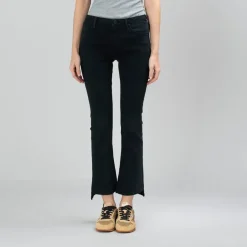True Religion HALLE KICK FLARE schwarz Jeans