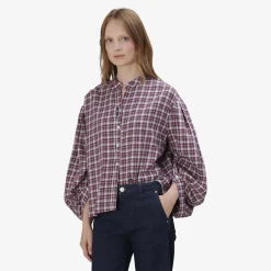 True Religion Hemdbluse VICKY rot Bluse