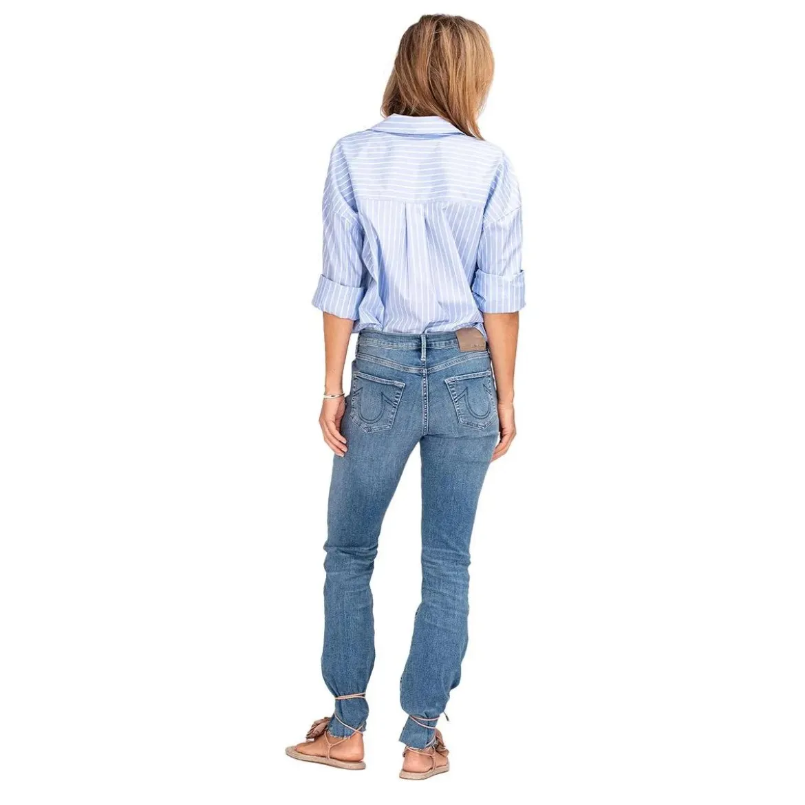 True Religion Jeans BECCA Bootcut blau Jeans