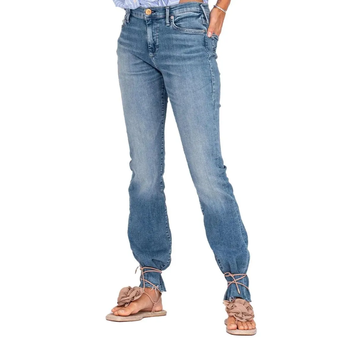 True Religion Jeans BECCA Bootcut blau Jeans