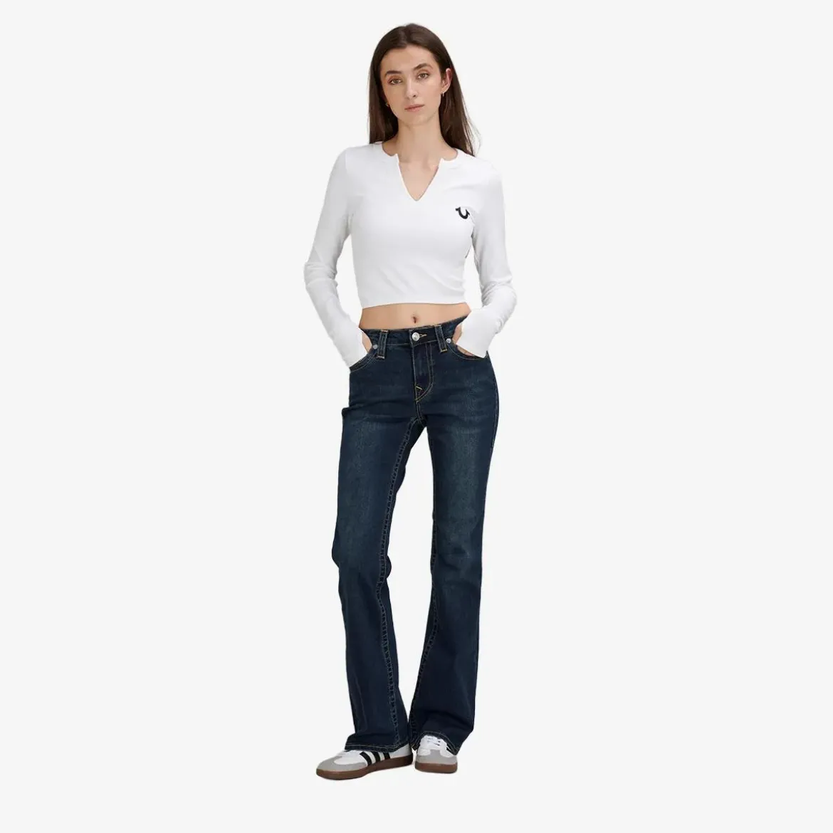 True Religion Jeans BECCA Boot Cut blau Jeans