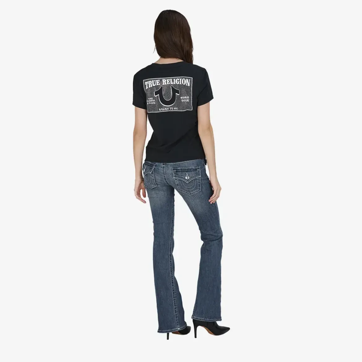 True Religion Jeans BECCA Bootcut blau Jeans