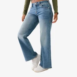 True Religion Jeans BOBBI BAGGY blau Wide Leg Jeans