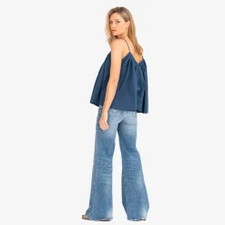 True Religion Jeans MIJA Flared blau Ausgestellte Jeans