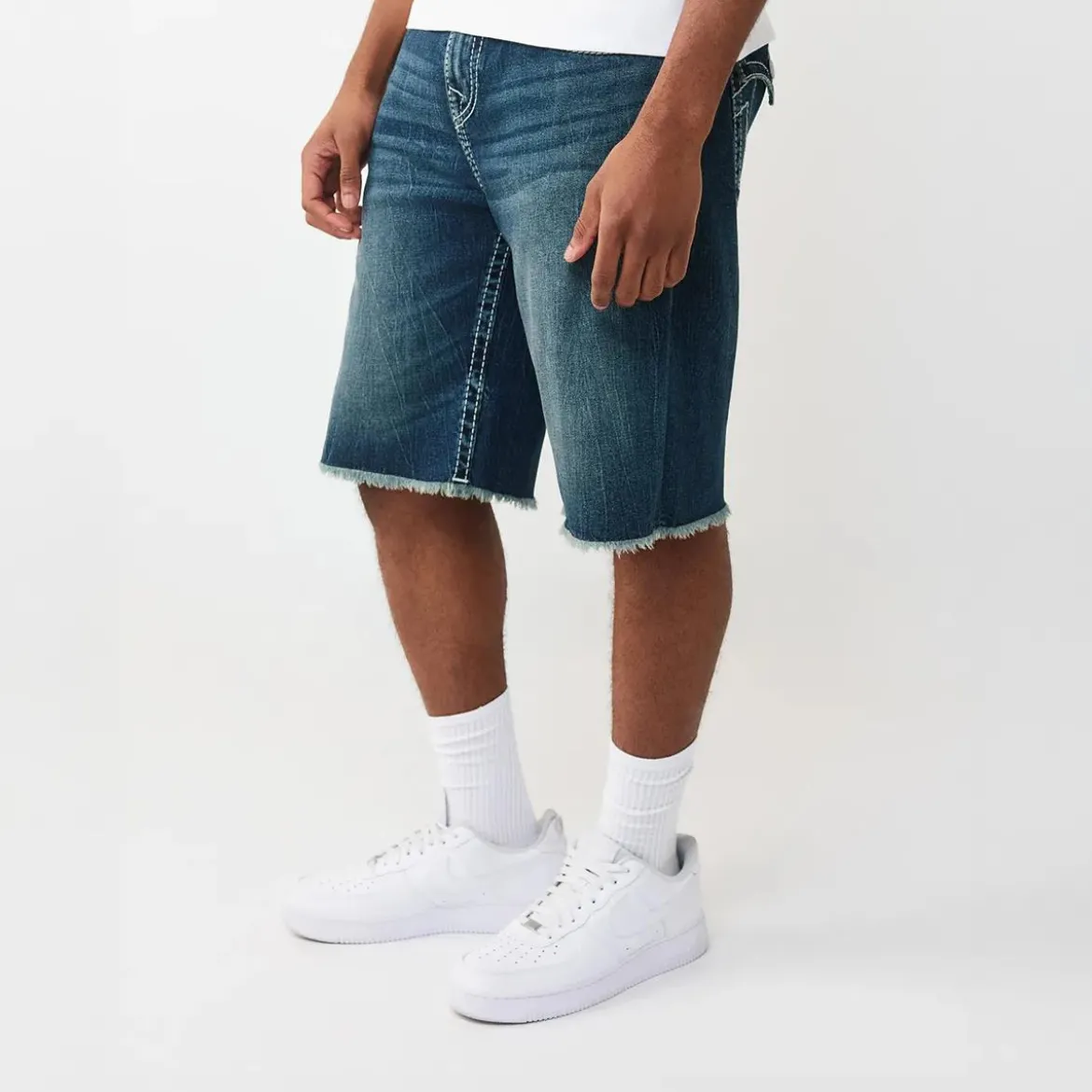 True Religion Jeansshorts VINNY hell-blau Jeansshorts