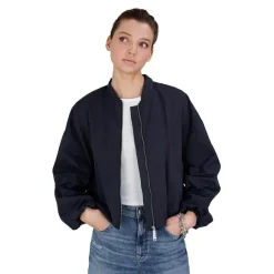True Religion - Lange Ärmel- Kastenförmiger Schnitt- Verstellb navy Daunenjacke