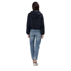 True Religion - Lange Ärmel- Oversize-Schnitt- Balloon-Ärmel- blau Übergangsjacke