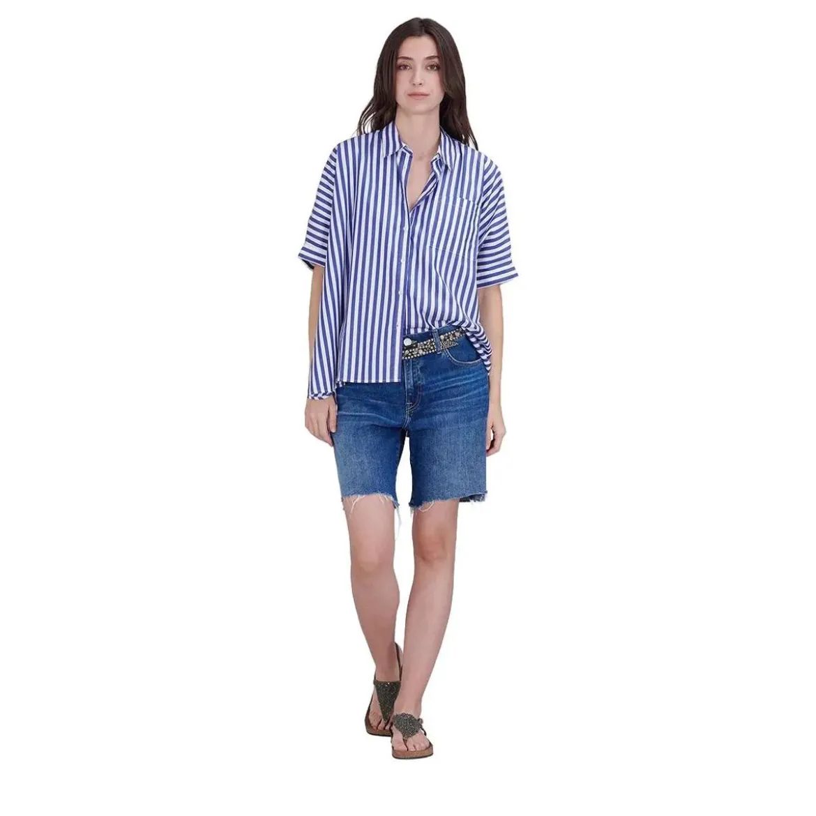 True Religion LEAH SHORT blau Shorts