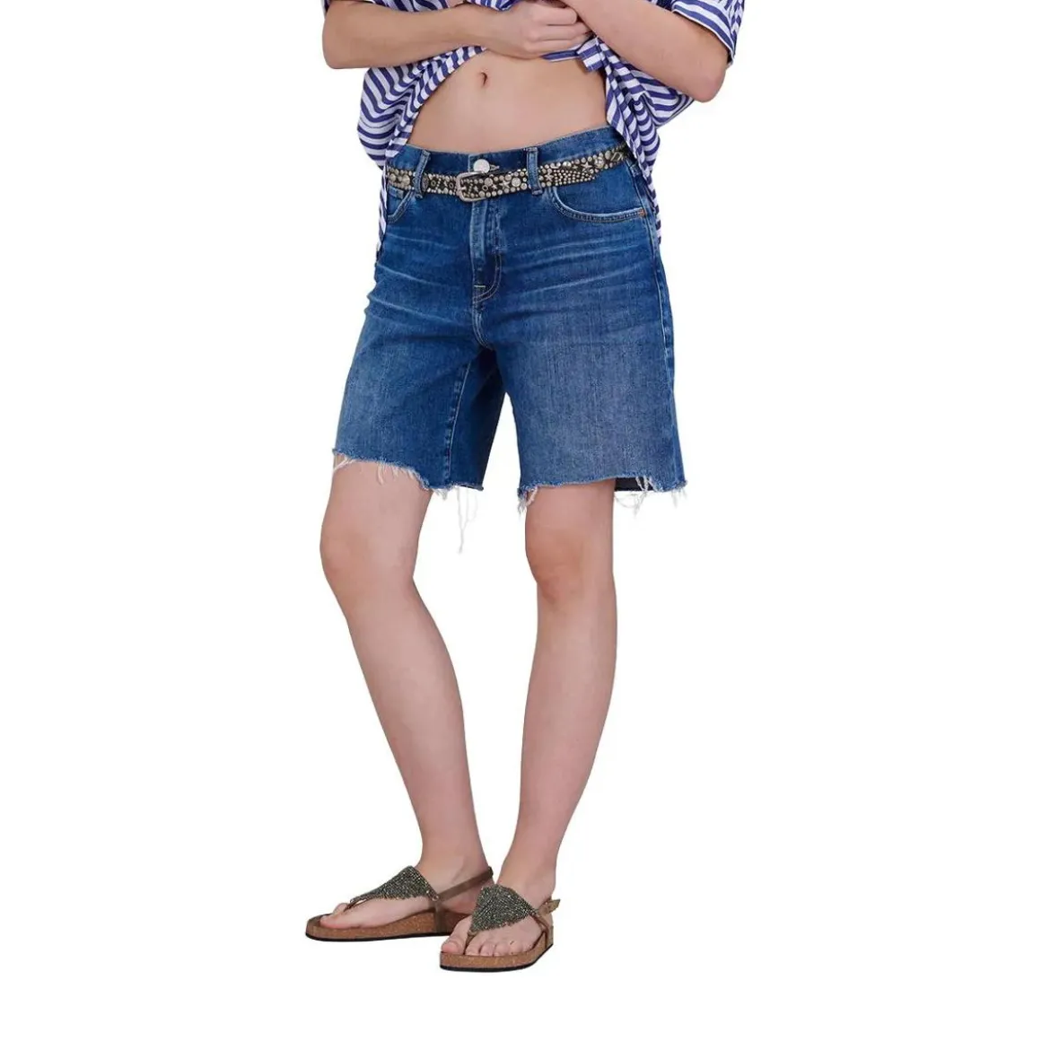 True Religion LEAH SHORT blau Shorts