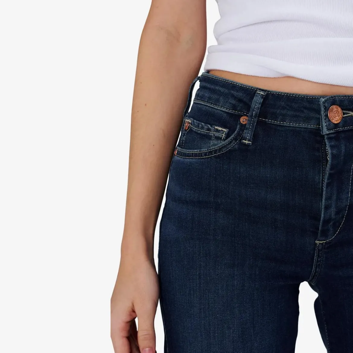 True Religion MIJA FLARED dunkel-blau Jeans