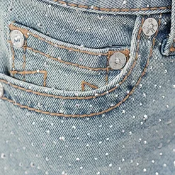 True Religion - Modell: Becca Bootcut- Ausgestellten Bein- Mid hellblau Jeans
