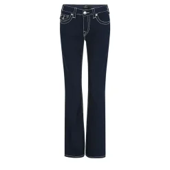 True Religion - Modell: Becca- Mid Rise- Dunkel gewaschene Jea blau Jeans
