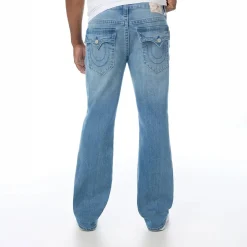 True Religion - Modell: Billy- Länge 34- Bootcut-Passform- Us blau Bootcut-Jeans