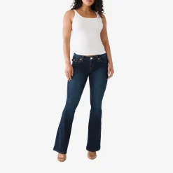 True Religion - Modell: Joey- Mid Rise- Mittelhohem Bund- Dez blau Jeans