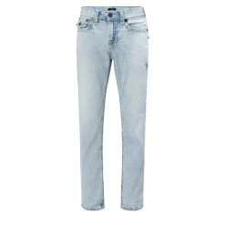 True Religion - Modell: Ricky- Länger 34- Entspannte Passform hell-blau Jeans