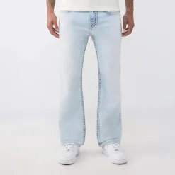 True Religion - Modell: Ricky- Länger 34- Entspannte Passform hell-blau Jeans