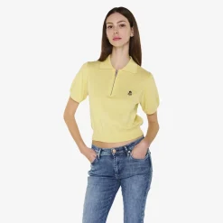 True Religion Poloshirt gelb Pullover