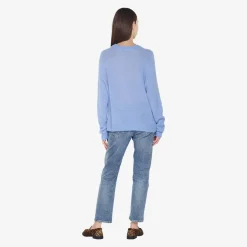 True Religion Pullover AMARA SADDLE blau Pullover