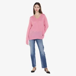 True Religion Pullover V-Neck AMARA pink Pullover