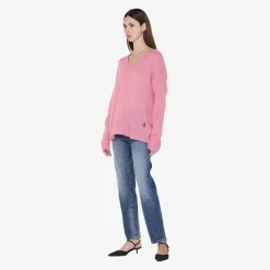 True Religion Pullover V-Neck AMARA pink Pullover