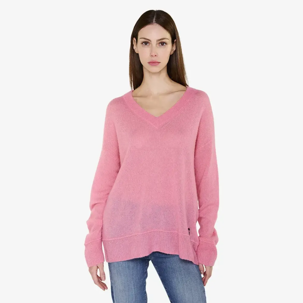 True Religion Pullover V-Neck AMARA pink Pullover