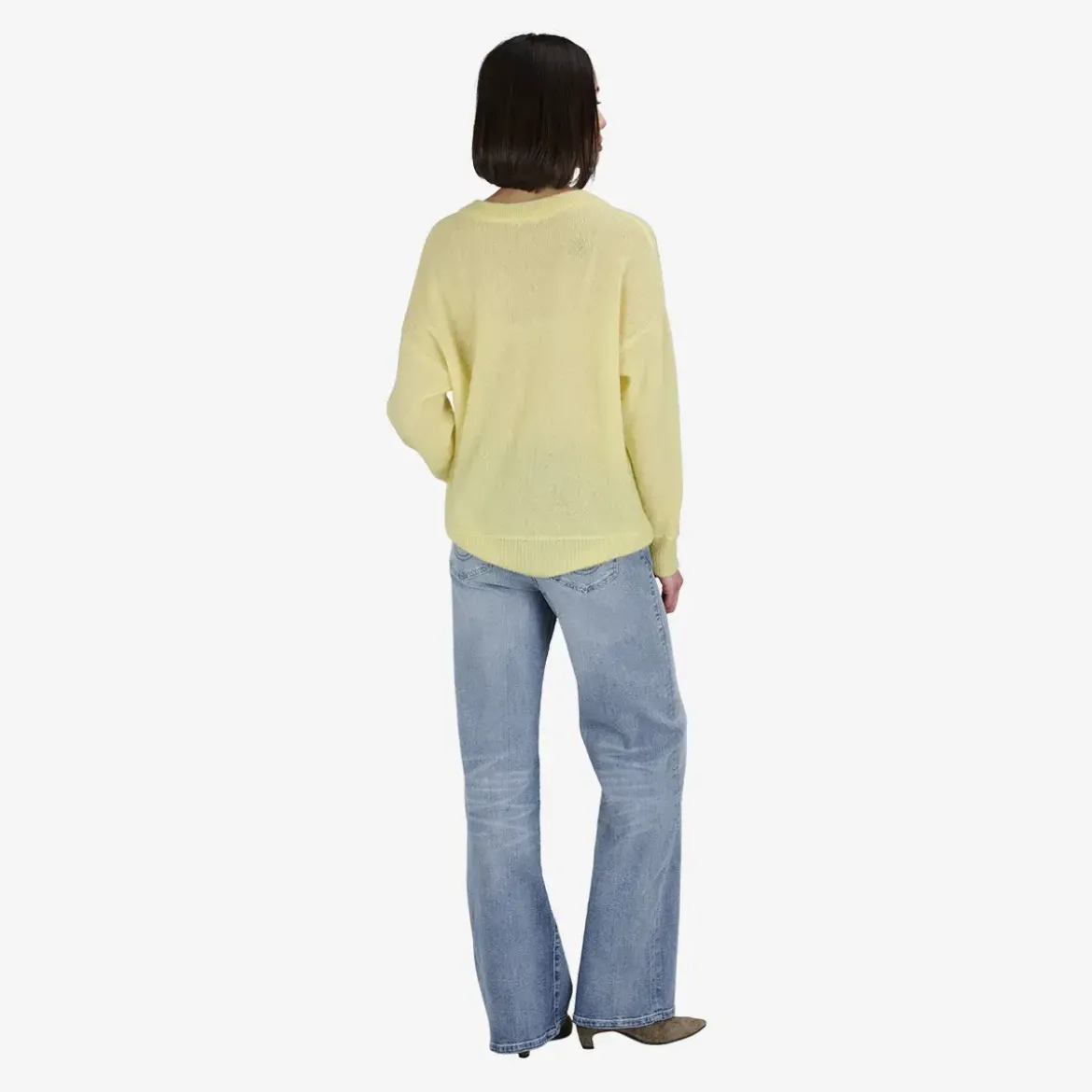 True Religion Pullover V-Neck AMARA gelb Pullover