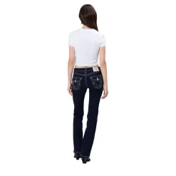 True Religion - Shirt- Figurbetonte Silhouette- Verkürzte Form weiss T-Shirt