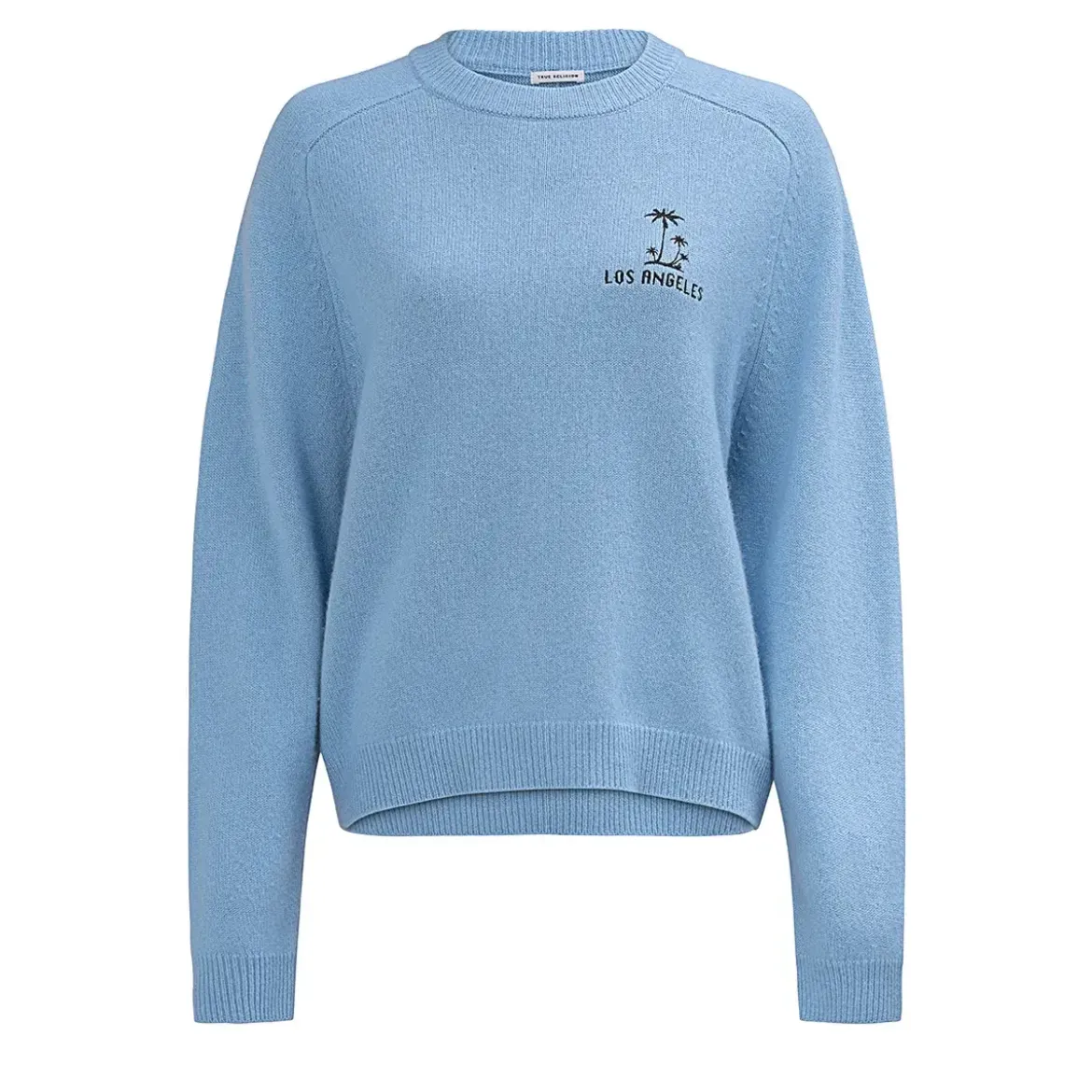 True Religion Strickpulli MC CALIFORNIA blau Pullover