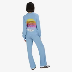 True Religion Strickpulli MC CALIFORNIA blau Pullover