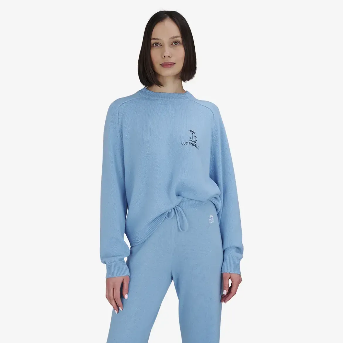 True Religion Strickpulli MC CALIFORNIA blau Pullover