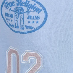 True Religion Sweathose EMBROIDERY hell-blau Jogginghose