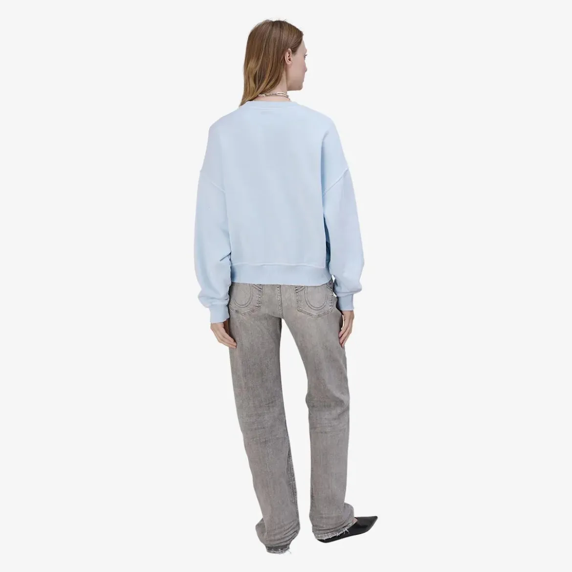 True Religion Sweatshirt RODEO hell-blau Pullover