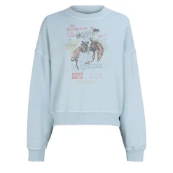True Religion Sweatshirt RODEO hell-blau Pullover