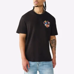 True Religion T-Shirt GARDEN schwarz T-Shirt