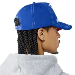 True Religion - Verstellbare Riemen am Hinterkopf- Verstärktesblau Hut