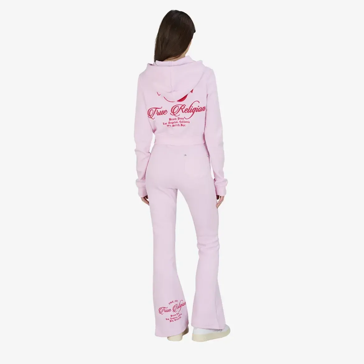 True Religion Zip-Hoodie rosa Blouson