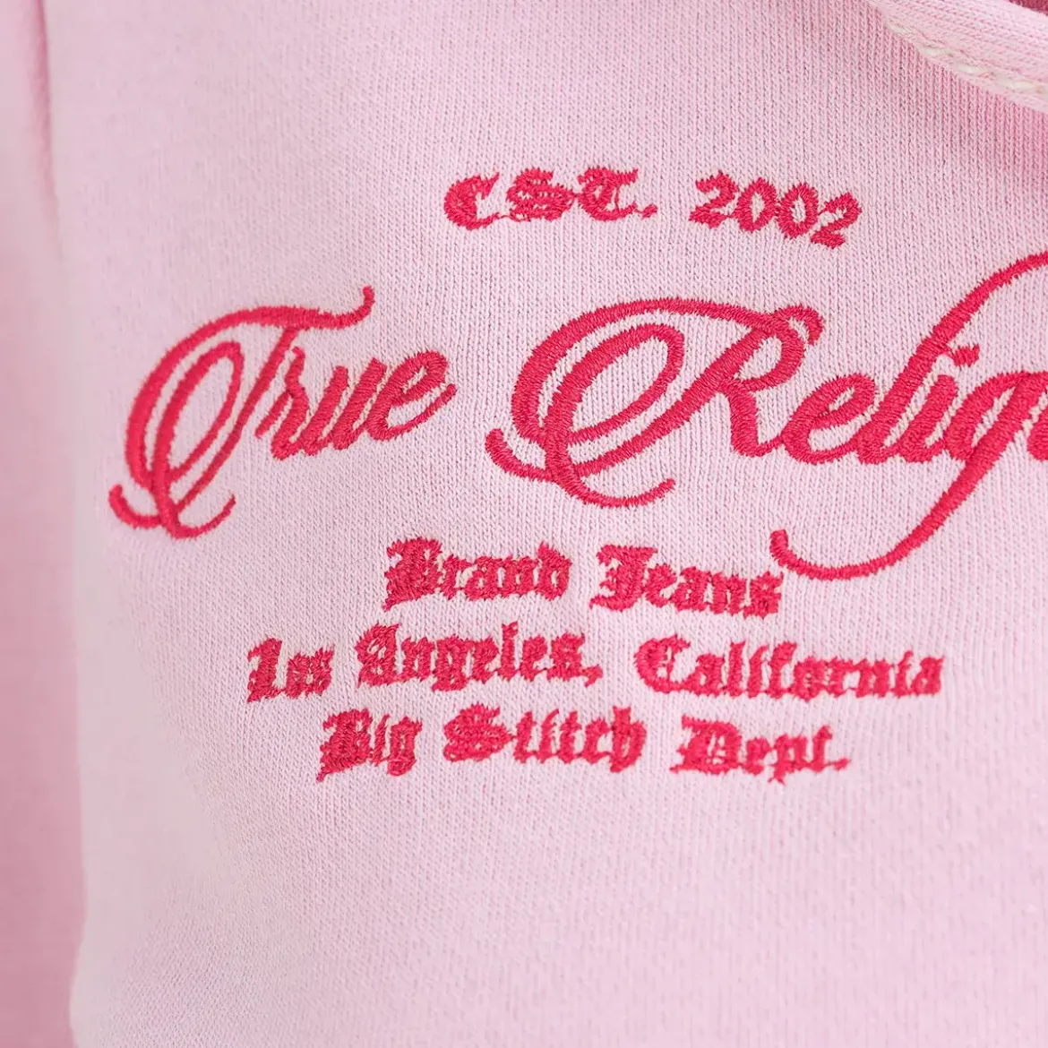True Religion Zip-Hoodie rosa Blouson