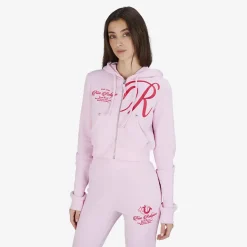 True Religion Zip-Hoodie rosa Blouson