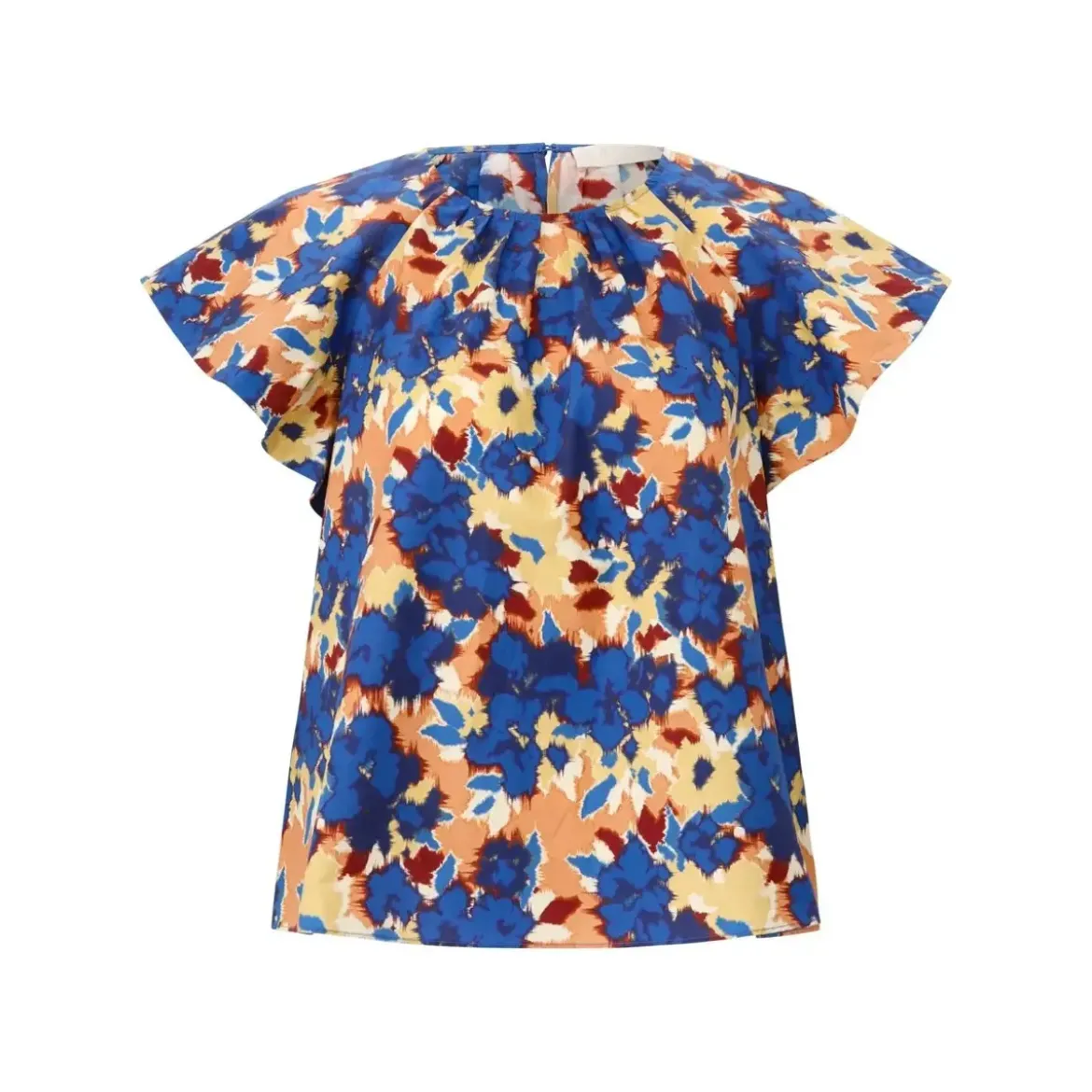 Ulla Johnson Blusenshirt mit Blumenmuster Multicolor Bluse