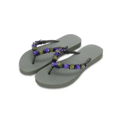 UZURII Die Purple Rio ist das absolute Prunkstück der Uzu grün Flip Flops