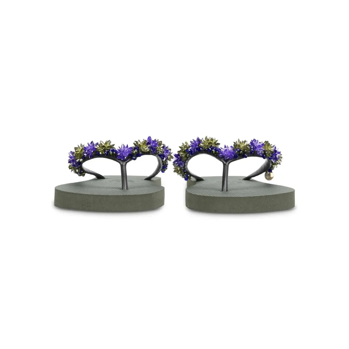 UZURII Die Purple Rio ist das absolute Prunkstück der Uzu grün Flip Flops