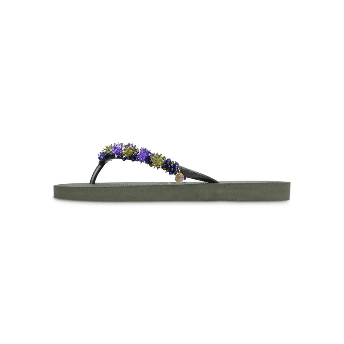 UZURII Die Purple Rio ist das absolute Prunkstück der Uzu grün Flip Flops